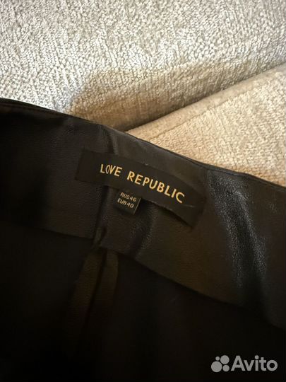 Юбка Love republic экокожа 46 размер