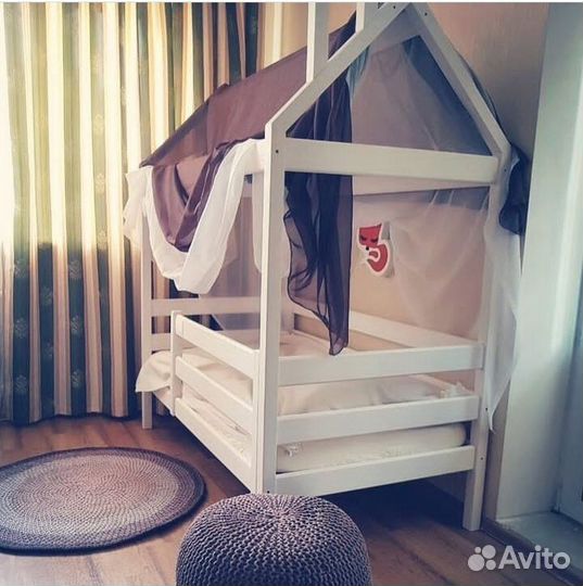 Детская кровать новая с бортиком