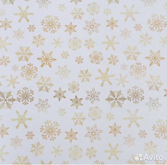 Бумага упаковочная глянцевая 