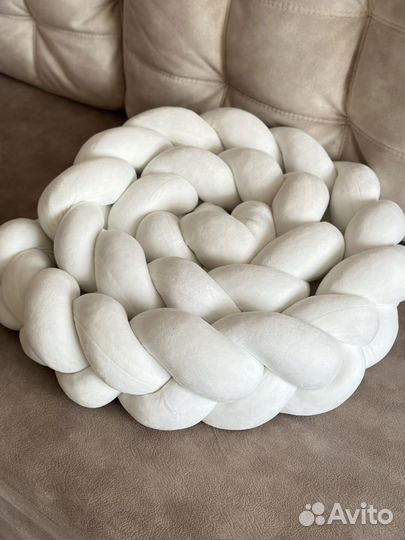 Бортик коса в кроватку