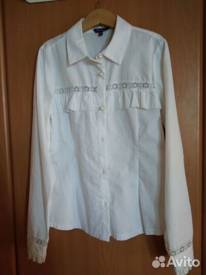 Блузки для школы 140 рр sela, деткий мир