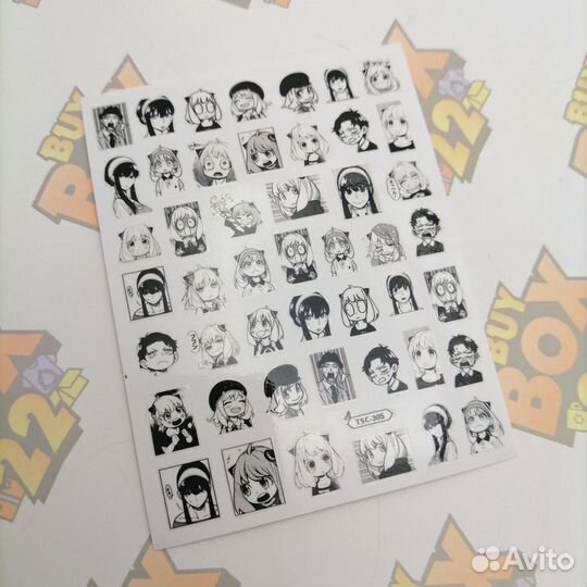 Наклейки для ногтей