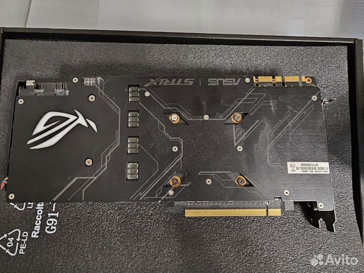 Видеокарта Asus Gtx 1080