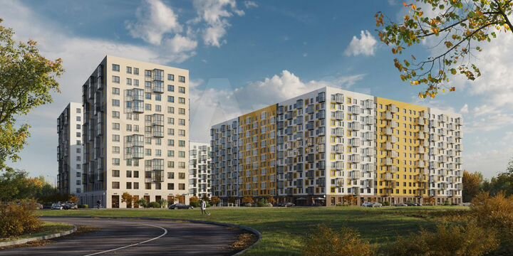 3-к. квартира, 70,5 м², 4/13 эт.