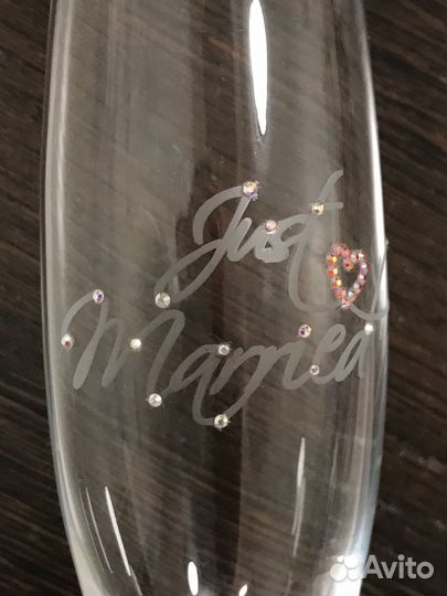 Свадебные фужеры, бокалы