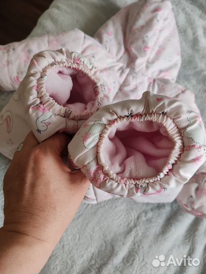 Зимний комбинезон для девочки