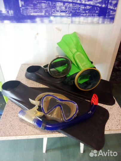 Маски и ласты