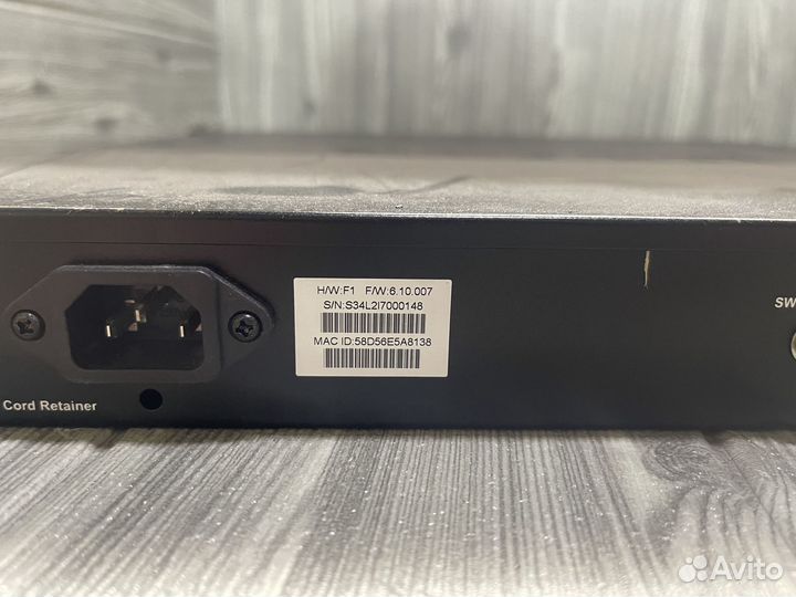 Коммутатор D-Link DGS-1210-52MP Poe