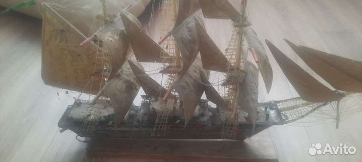 Парусник жесть самодельный СССР