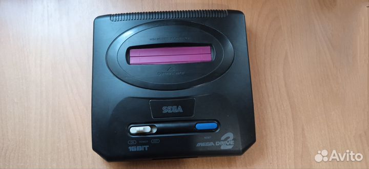 Sega mega drive 2 + картриджи