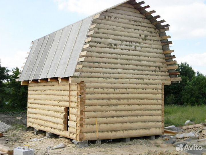 Сруб бани 3*4
