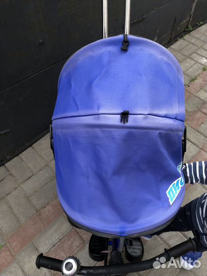 Детский велосипед с ручкой