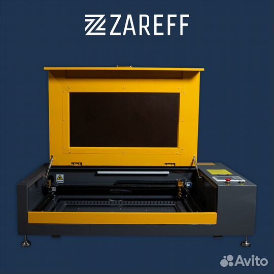 Лазерный станок Zareff Slim 900х600мм 90x60 100W