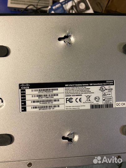 VoIP-шлюз cisco spa8800 и SPA8000 8-port IP