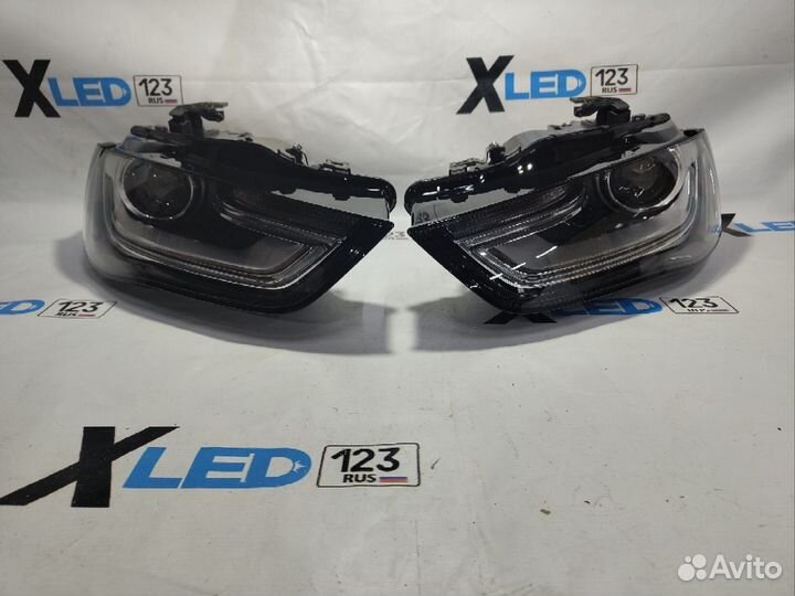 Фара правая левая audi A4 B8 рест в сборе