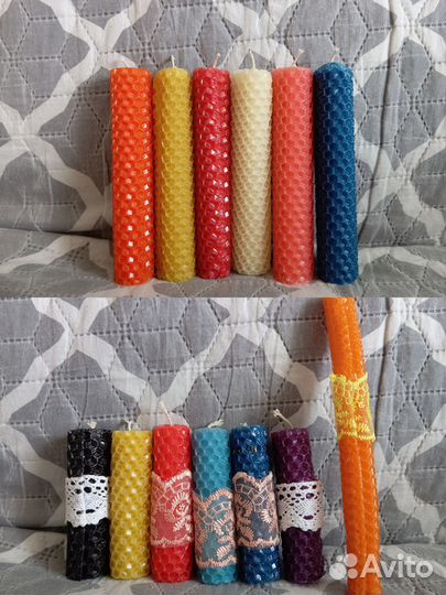 Свечи из вощины