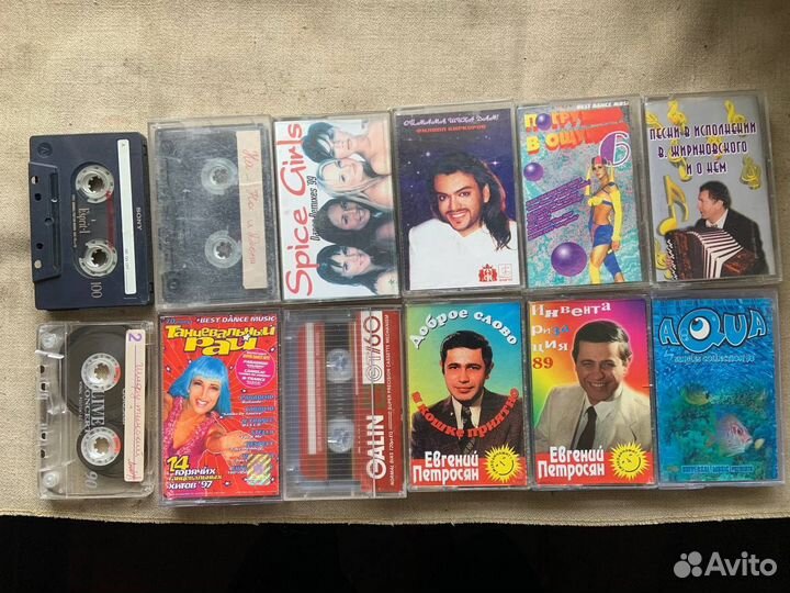 Аудиокассеты СССР и 90-х