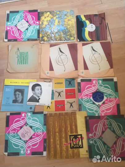 Винил 1960-х годов домашняя коллекция
