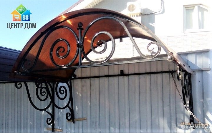 Козырёк арочный Монарх