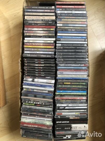 Сд диски Аквариум, ддт, Наутилус, Сплин, Алиса