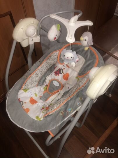 Детские электронные качели