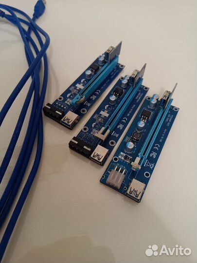 Рейзер для видеокарты PCI-E x1