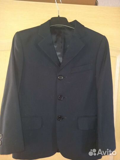 Пиджак школьный для мальчика 122