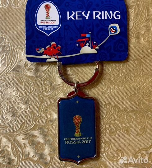 Набор брелков (3 шт.). Кубок Конфедераций 2017
