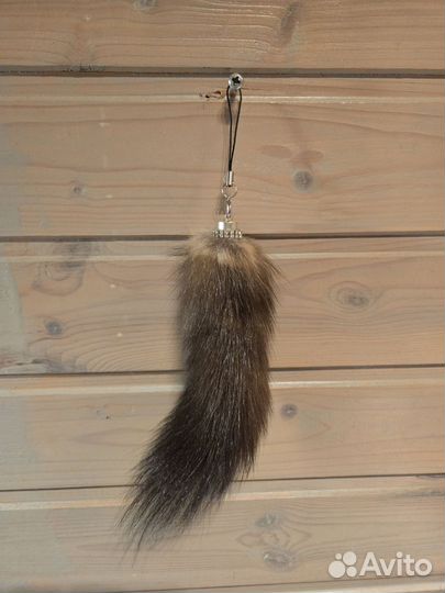 Брелок из меха соболя