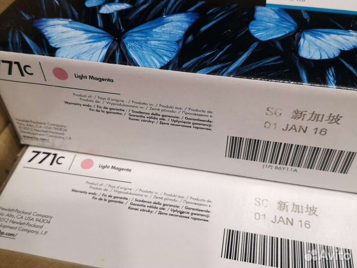 Картридж hp 771c B6Y11A