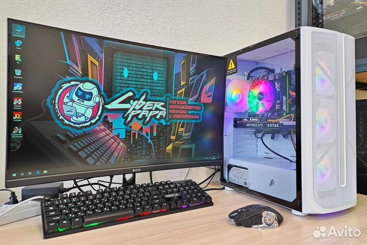 Игровой компьютер intel core i7/GTX 1660 super 6GB