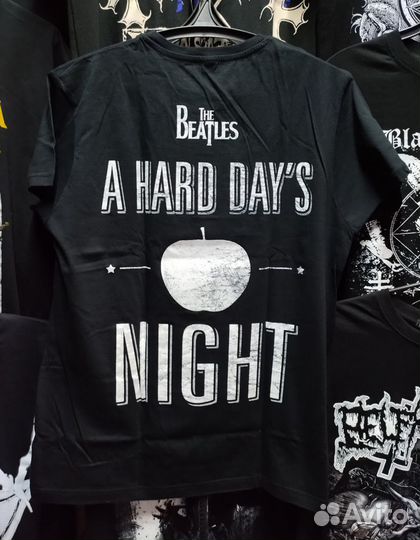 Футболка The Beatles - A Hard Day’s Night
