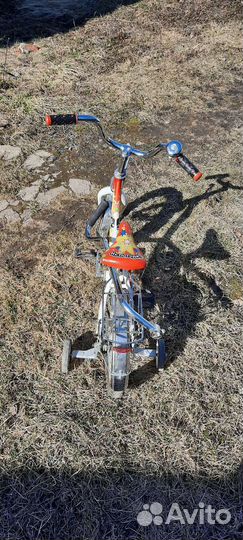 Детский велосипед с ручкой бу