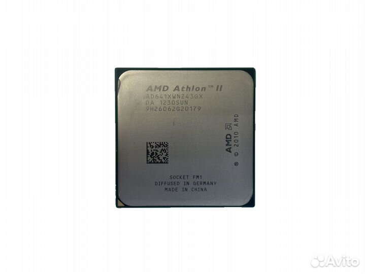 Процессор AMD Athlon II X4 641 4x2.8GHz Soc-FM1
