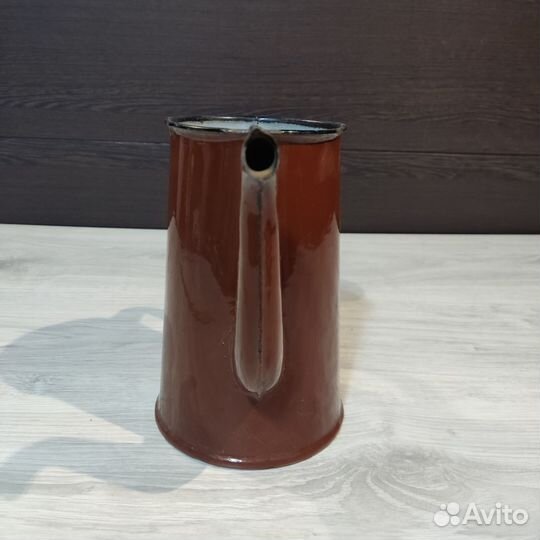 Эмалированный кофейник СССР