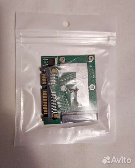 Переходник msata(SSD) - SATA 22-pin (2,5