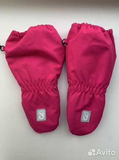 Краги варежки reima 1 c мехом внутри