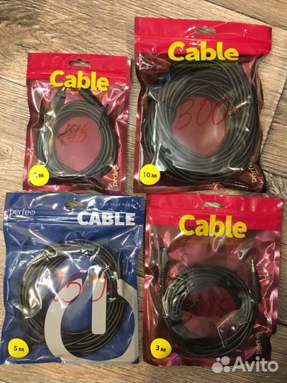 Удлинитель для наушников и кабель jack - jack