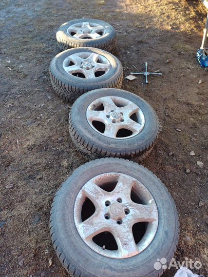 Диски литые с R17 touareg на зиме 5120