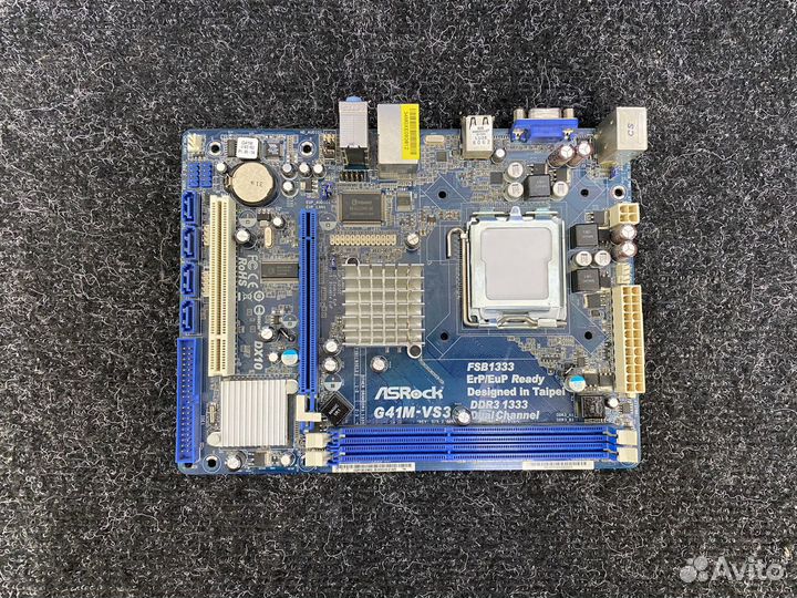 Материнская плата AsRock G41M-VS3 R2.0 775