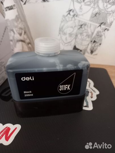 Чернила для принтера. Deli 311FK