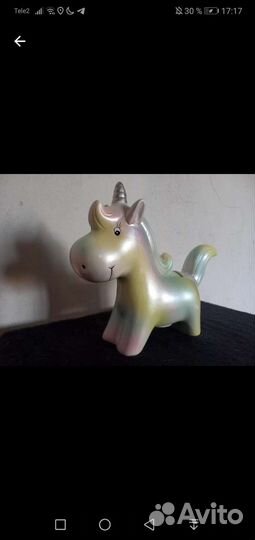 Копилка единорог