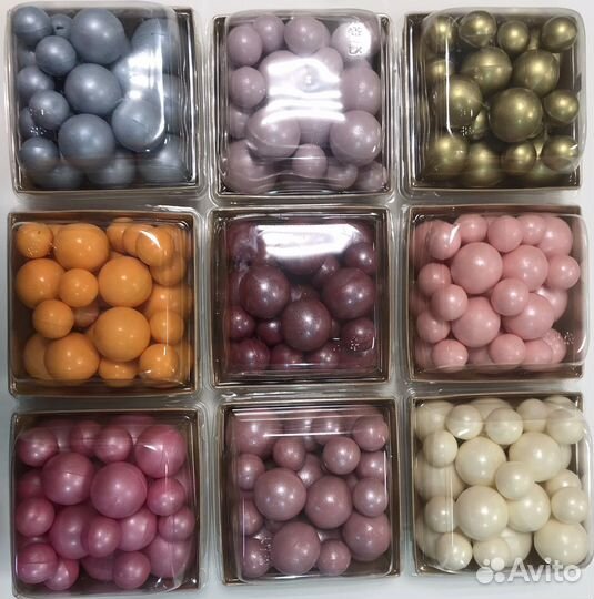 Шары и украшения для десертов