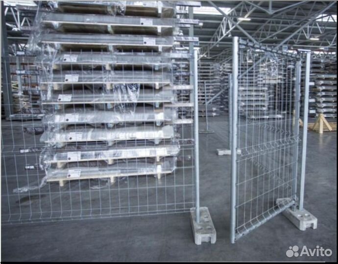 Временное строительное ограждение