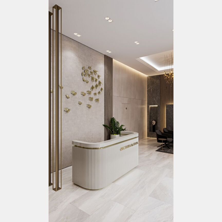 3-к. квартира, 91,1 м², 33/35 эт.