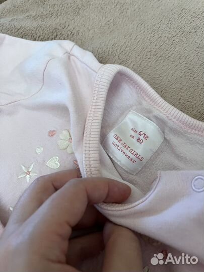 Вещи на девочку 6-9 мес пакетом