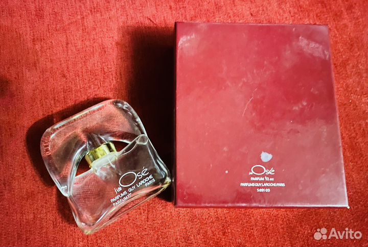 Флакон от духов j’ai ose
