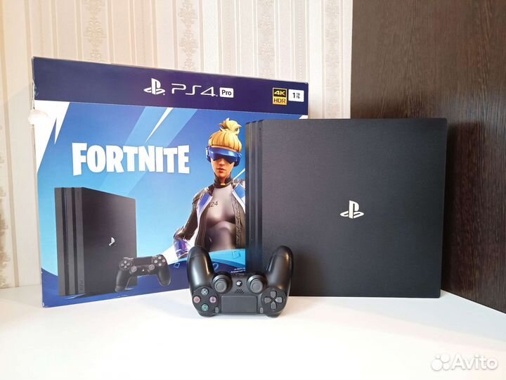 PS4 PRO 1TB 4K + 400 игр