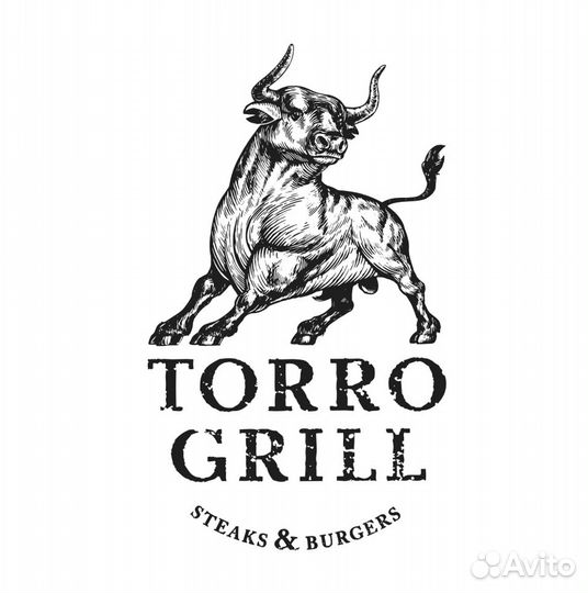 Официант в сетевой ресторан torro grill