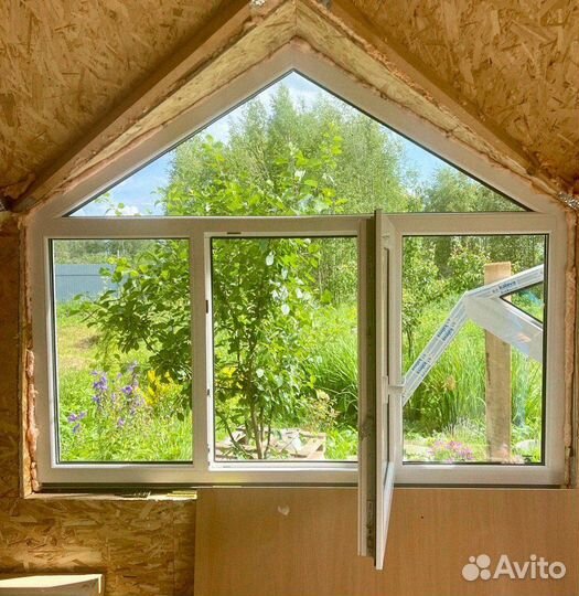 Пластиковые окна коттедж